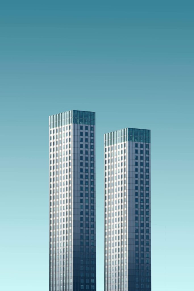 Modern high-rise under construction — video deliverables for construction companies